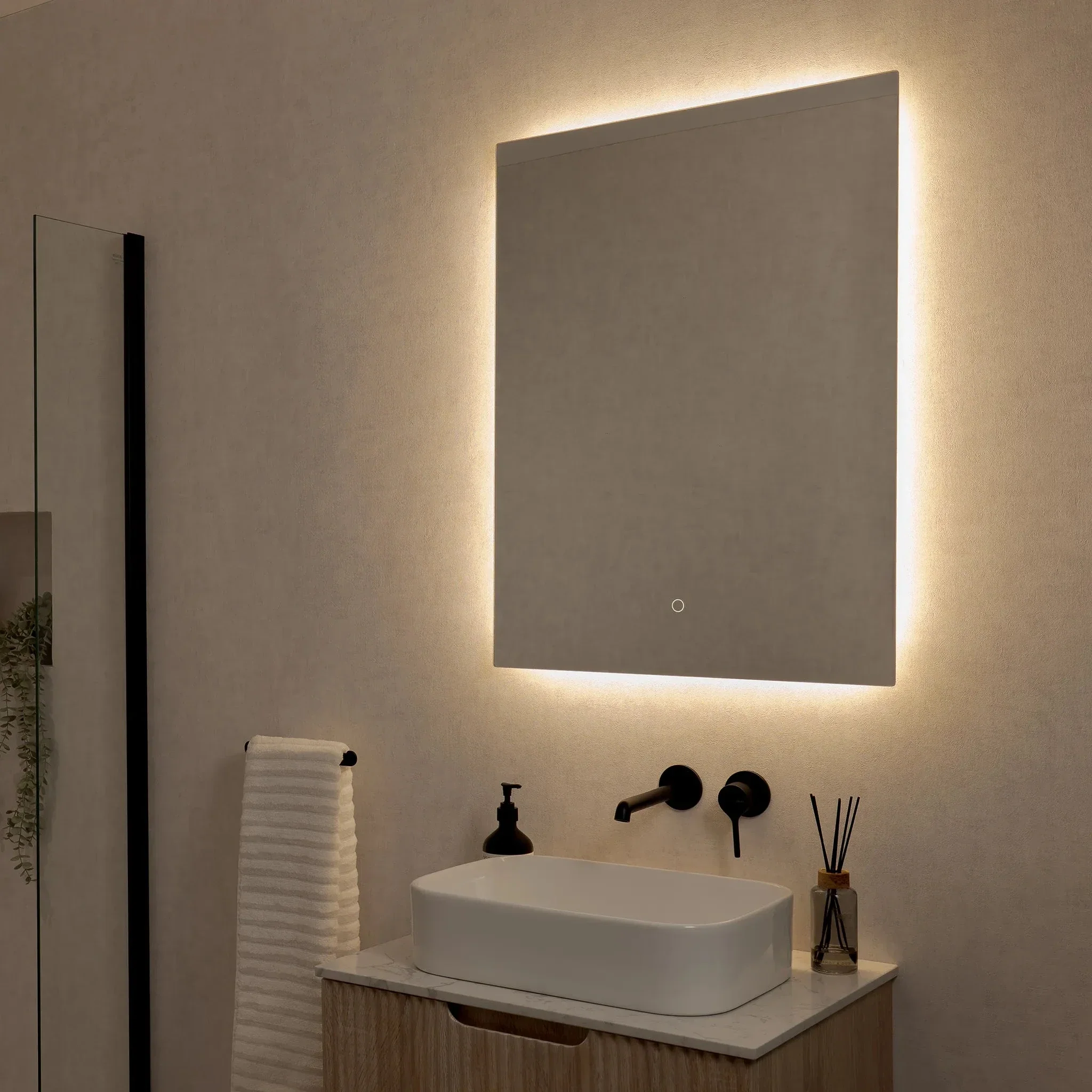 Savannah Backlit LED Bathroom Mirror - Image 25