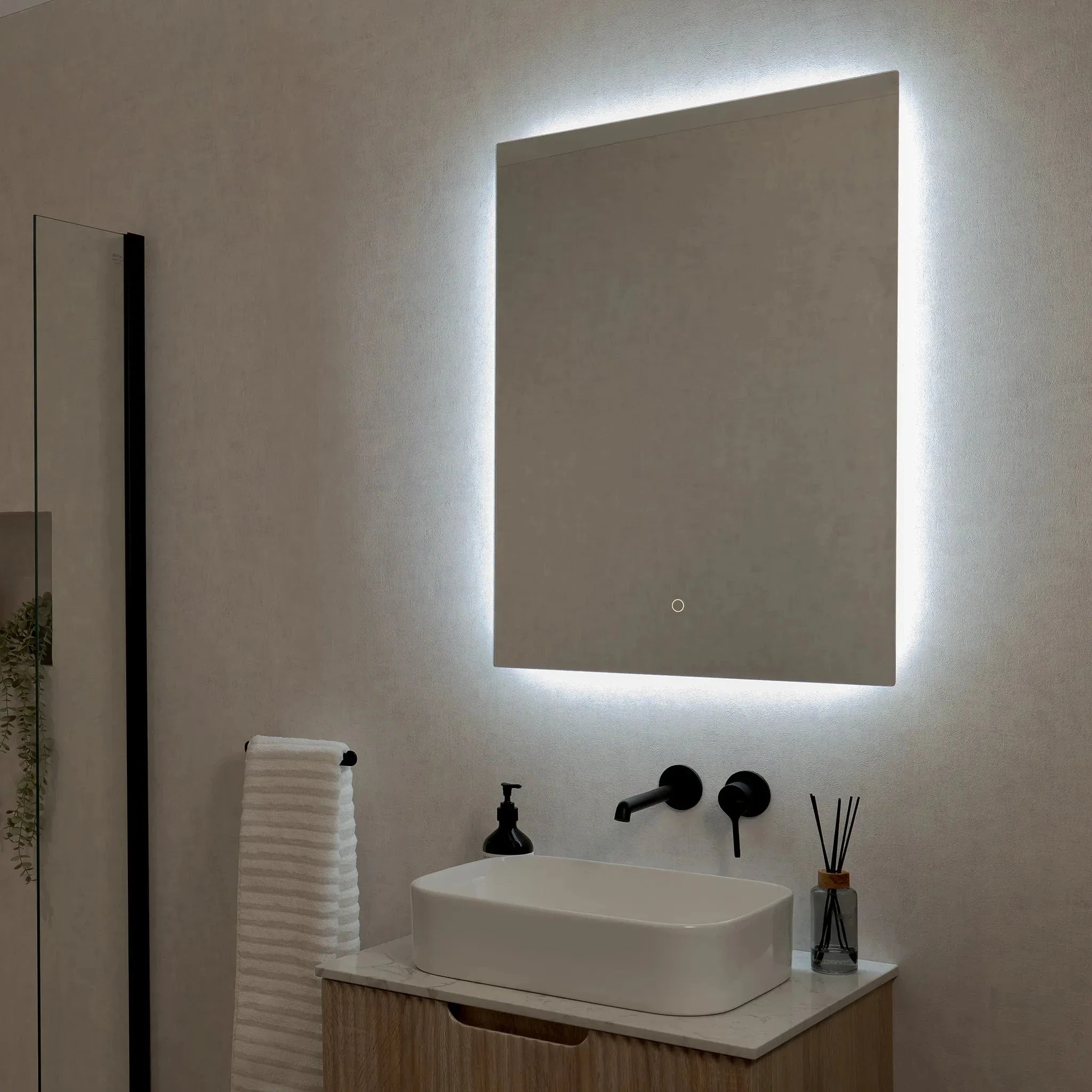 Savannah Backlit LED Bathroom Mirror - Image 26