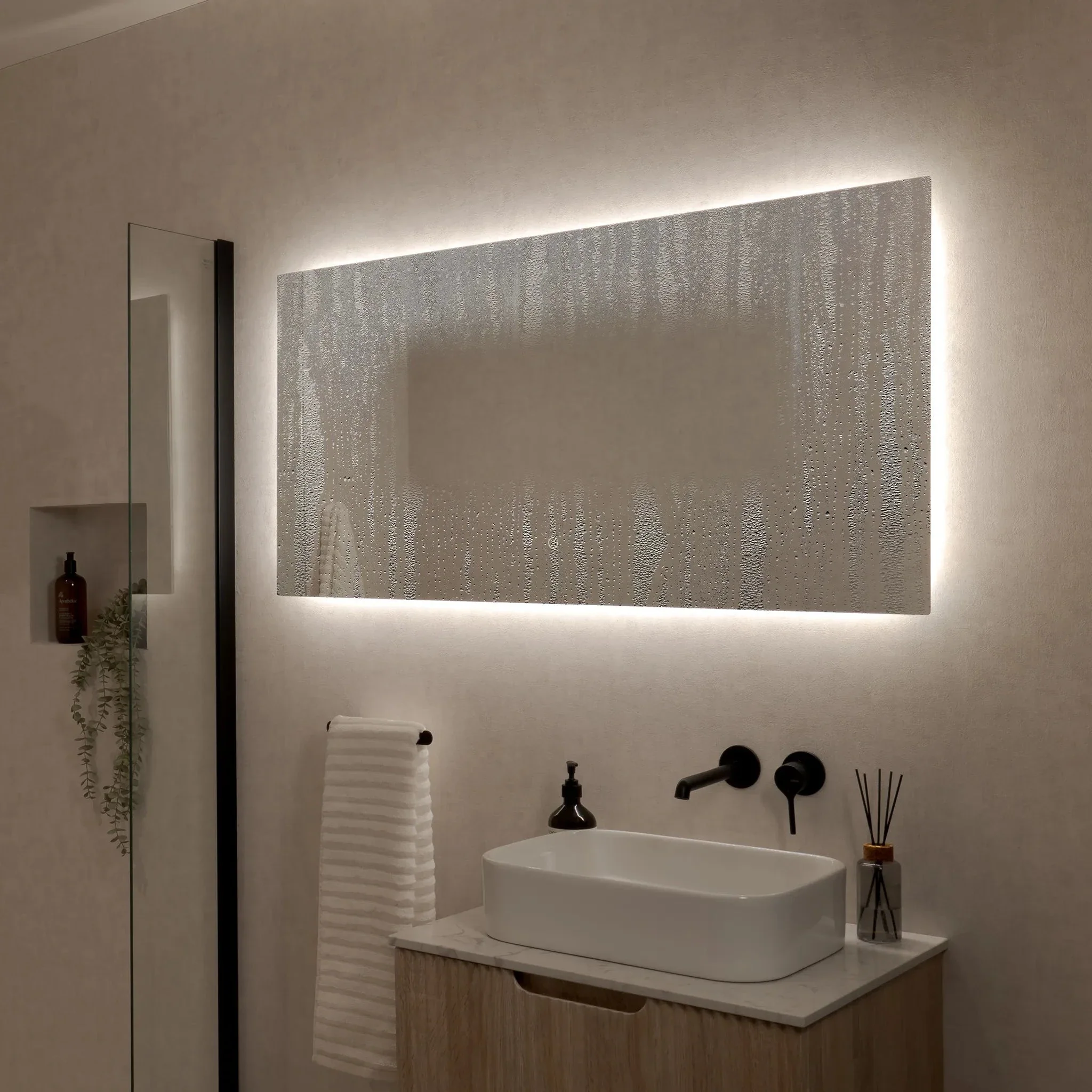 Savannah Backlit LED Bathroom Mirror - Image 32