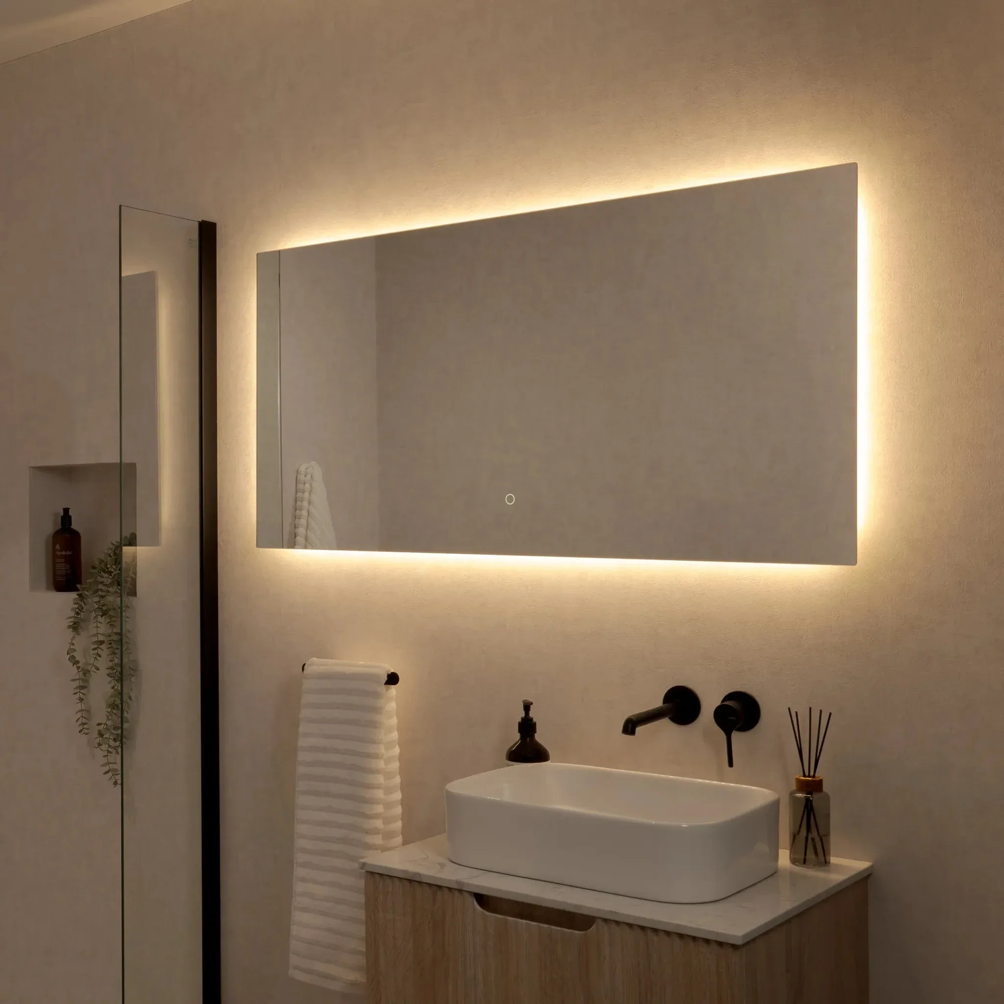 Savannah Backlit LED Bathroom Mirror - Image 35