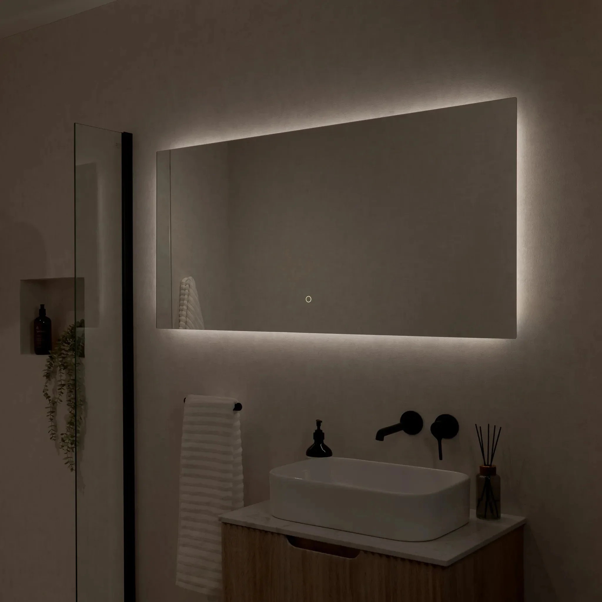 Savannah Backlit LED Bathroom Mirror - Image 37