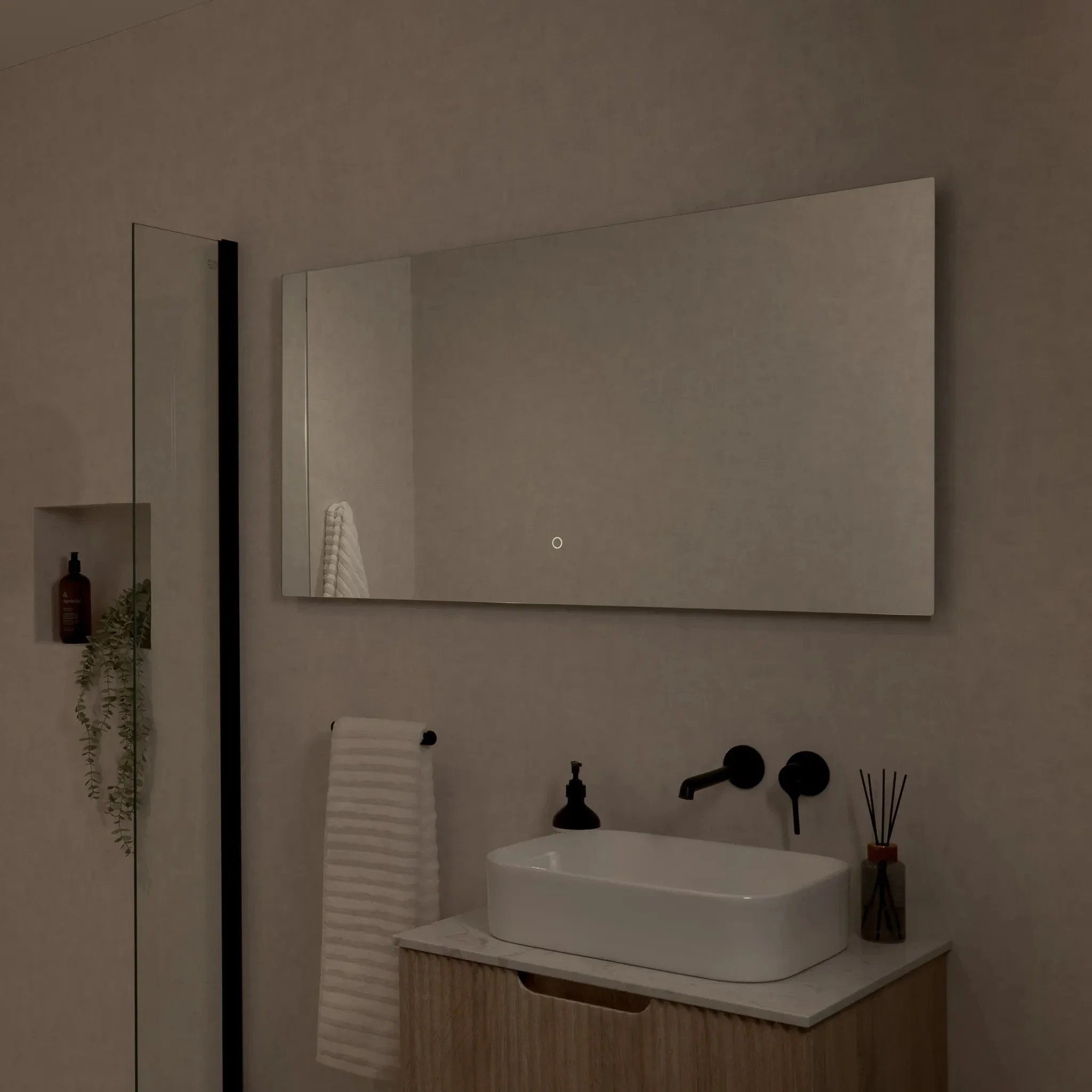 Savannah Backlit LED Bathroom Mirror - Image 38