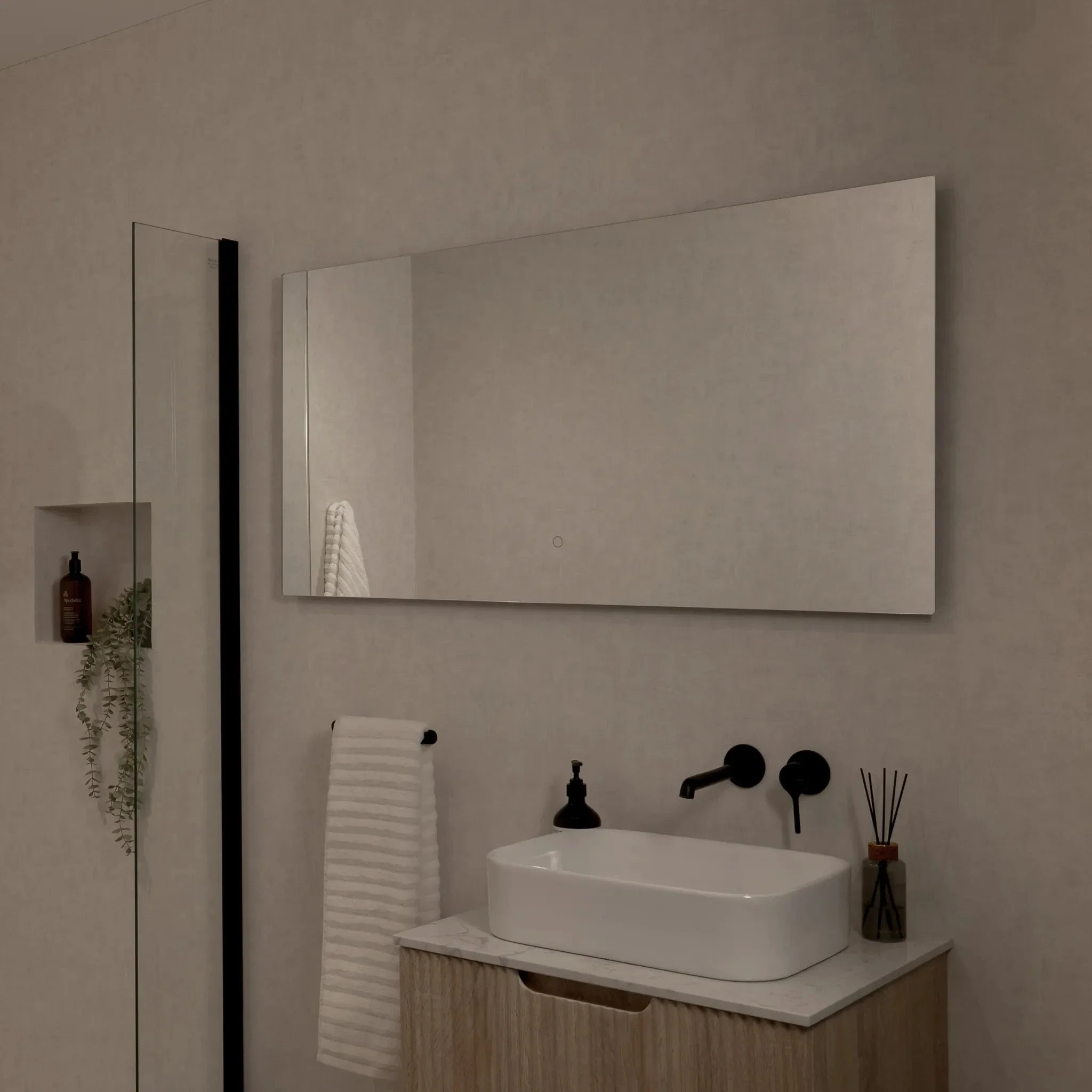 Savannah Backlit LED Bathroom Mirror - Image 39