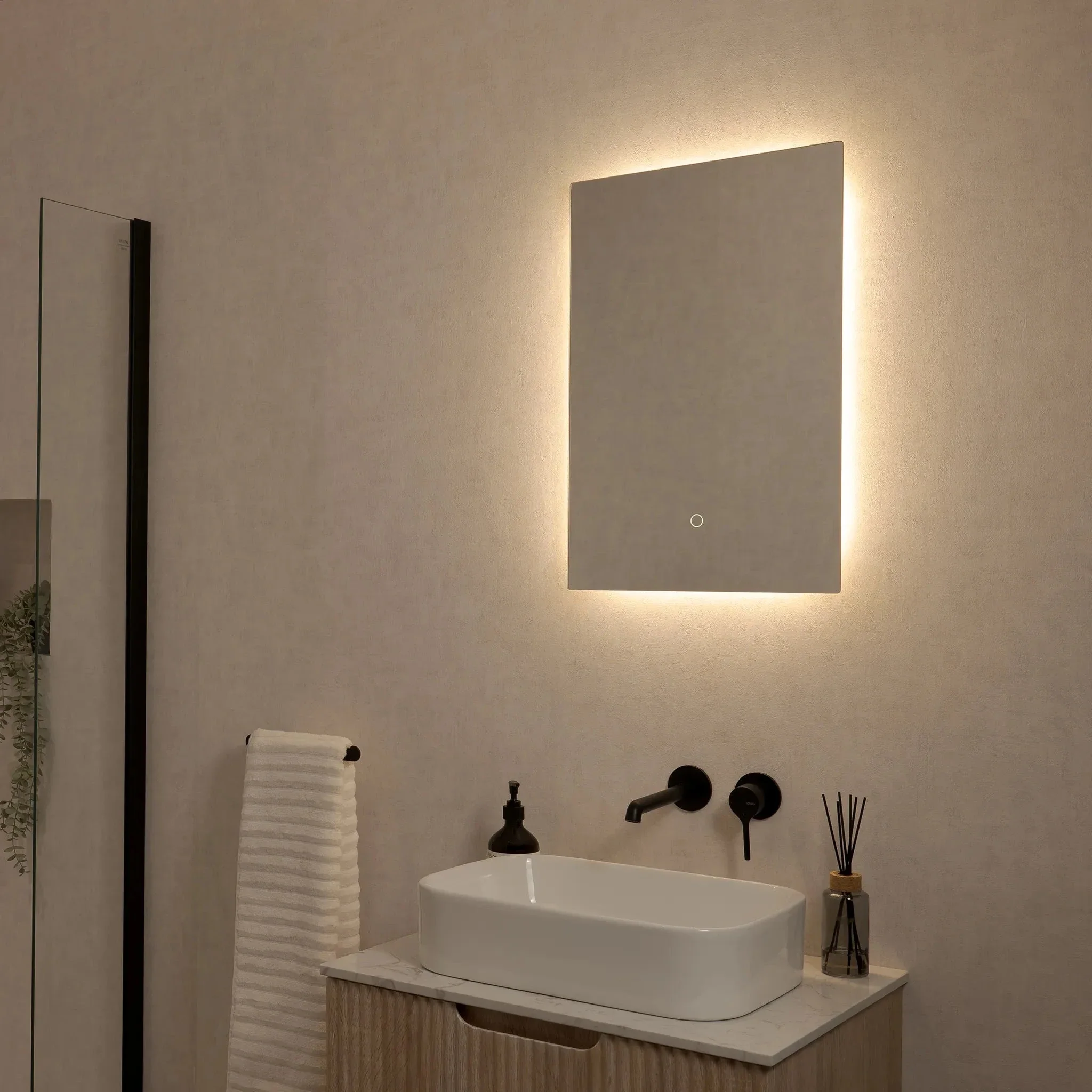 Savannah Backlit LED Bathroom Mirror - Image 5