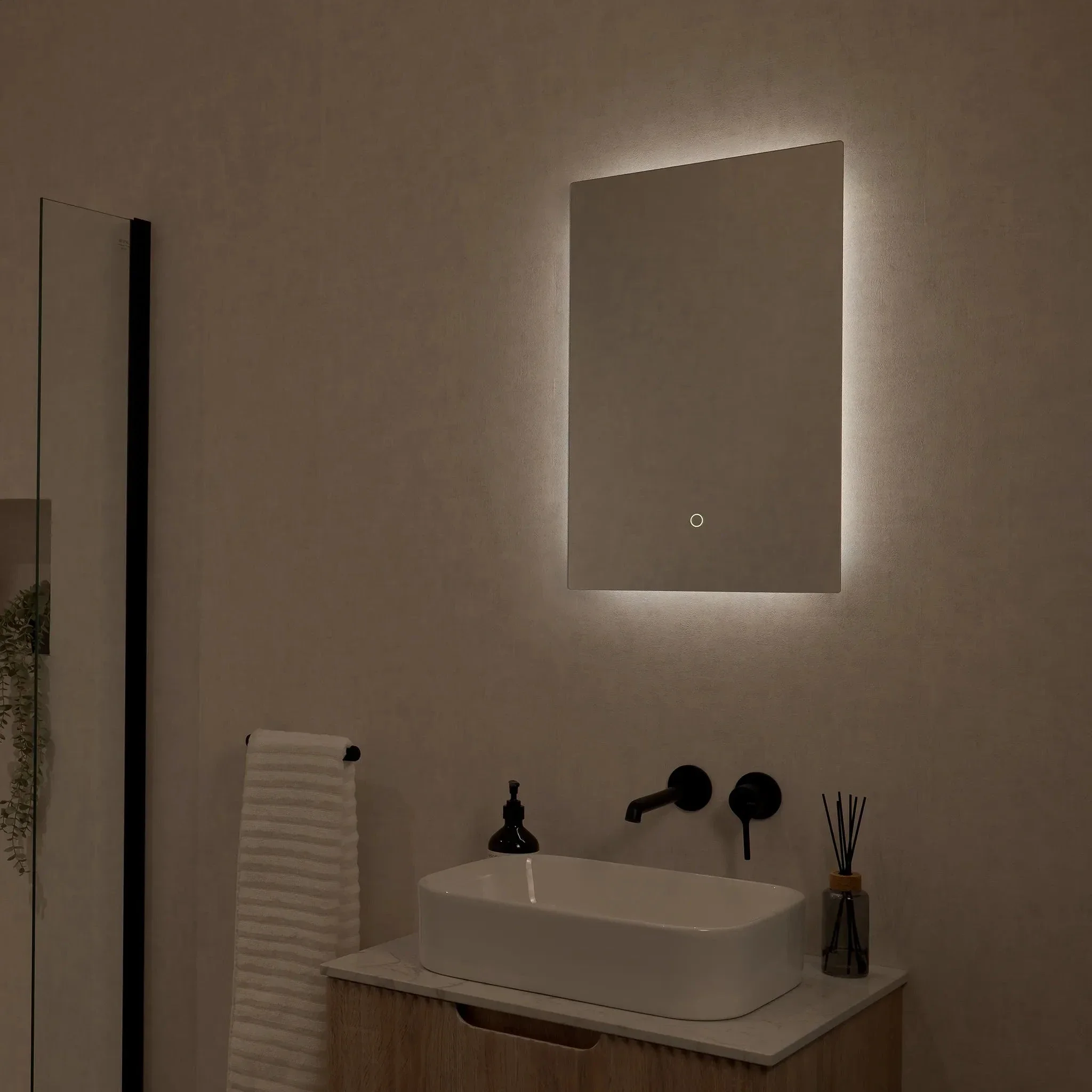 Savannah Backlit LED Bathroom Mirror - Image 7