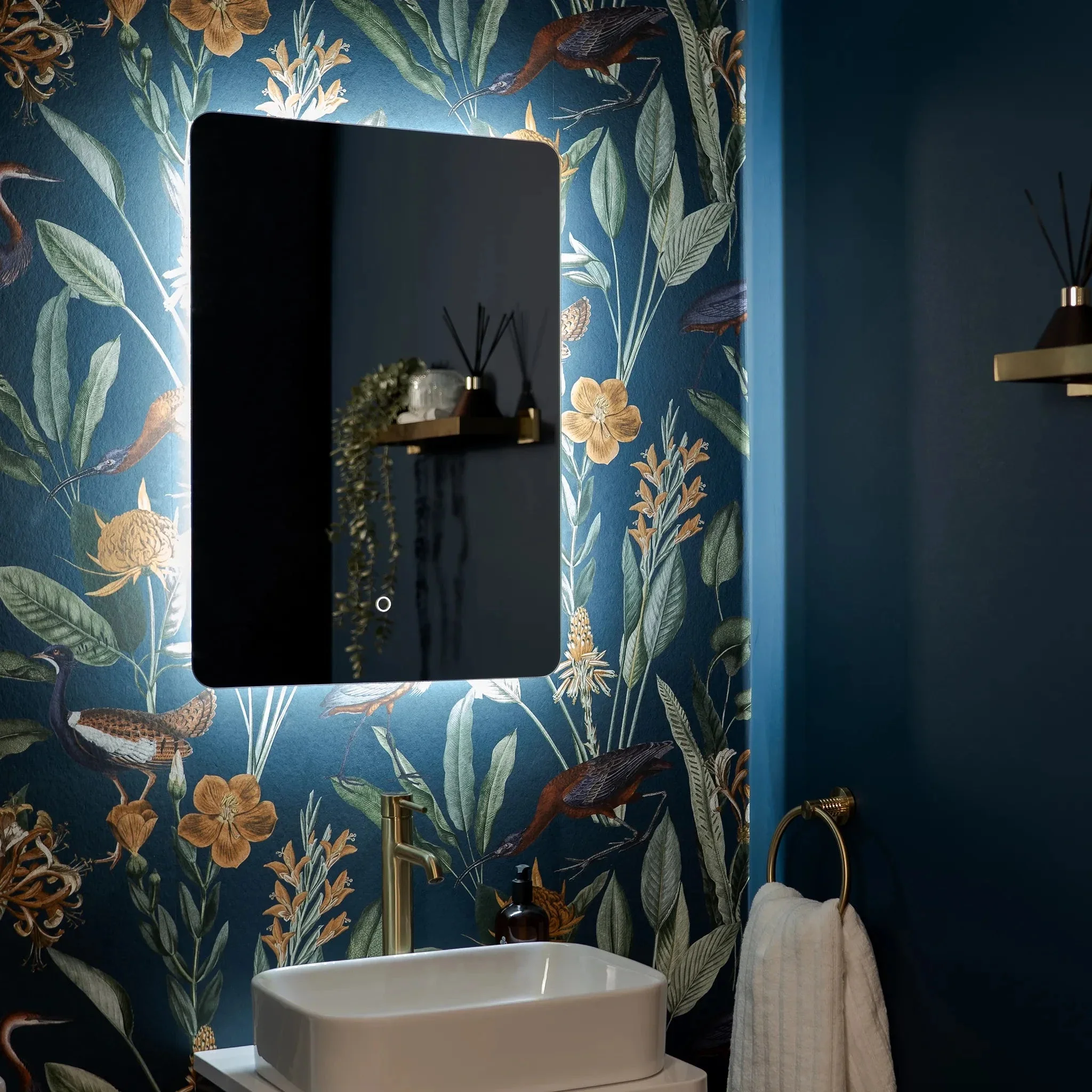 Savannah Curve Backlit LED Bathroom Mirror - Image 11