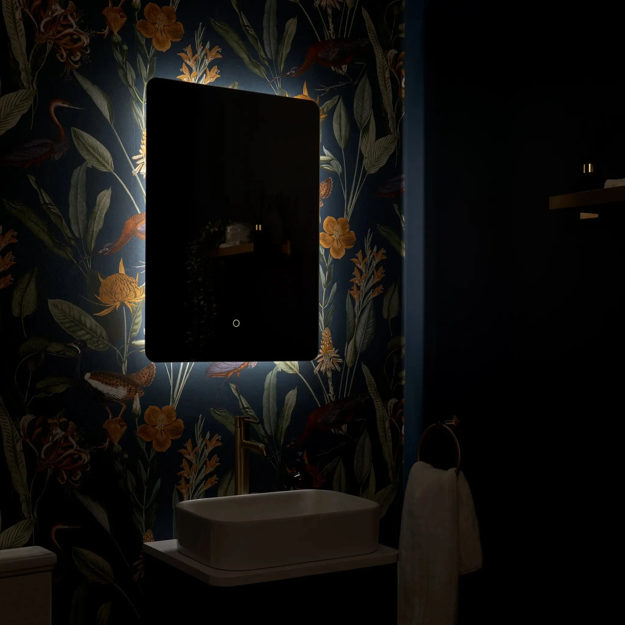 Savannah Curve Backlit LED Bathroom Mirror - Image 12