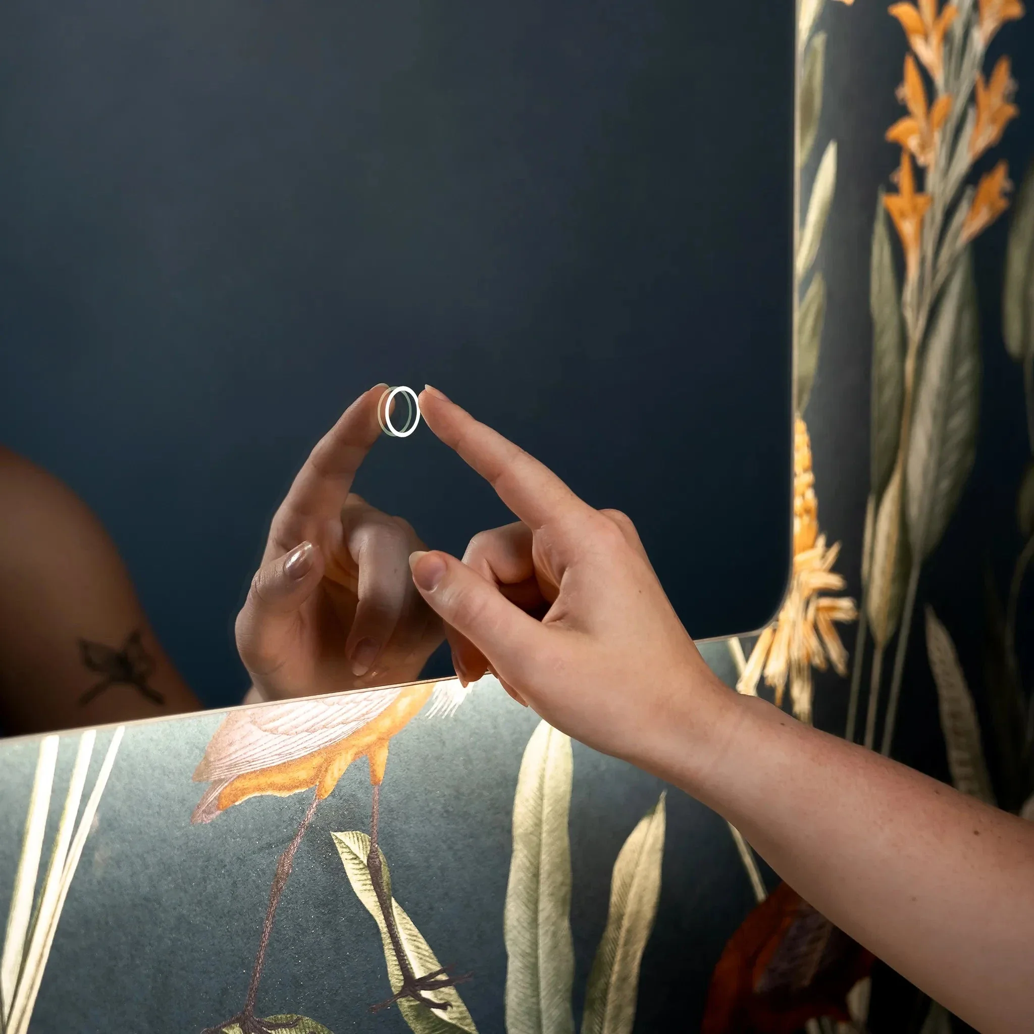 Savannah Curve Backlit LED Bathroom Mirror - Image 5