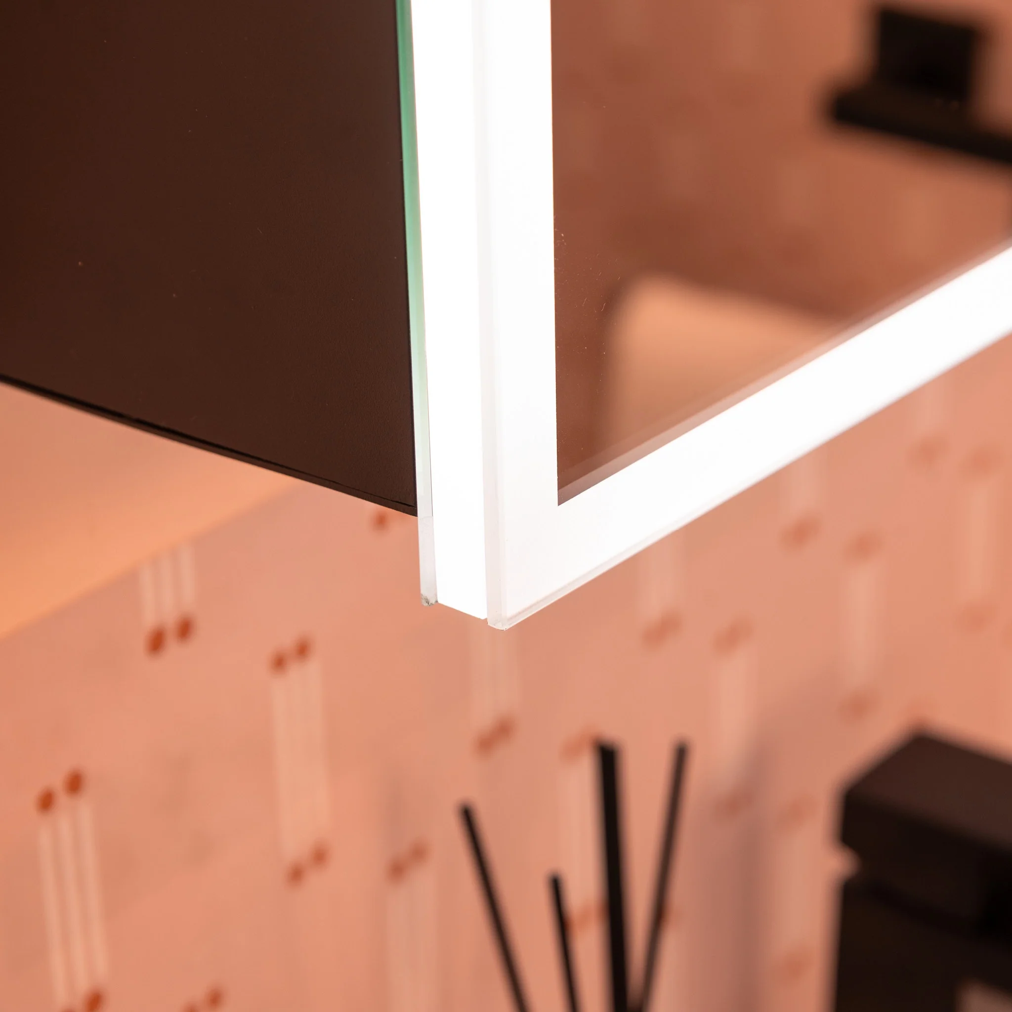 Verve Rechargeable Battery 500x700mm LED Mirror Cabinet - Image 3